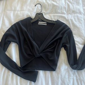 Urban outfitter knotted crop top